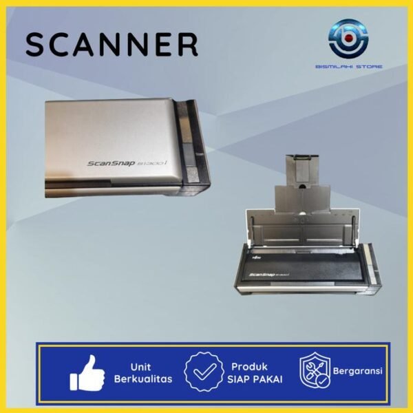 Scanner Dokumen Fujitsu ScanSnap S1300i – Portable, Duplex, High-Speed USB - Gambar 5