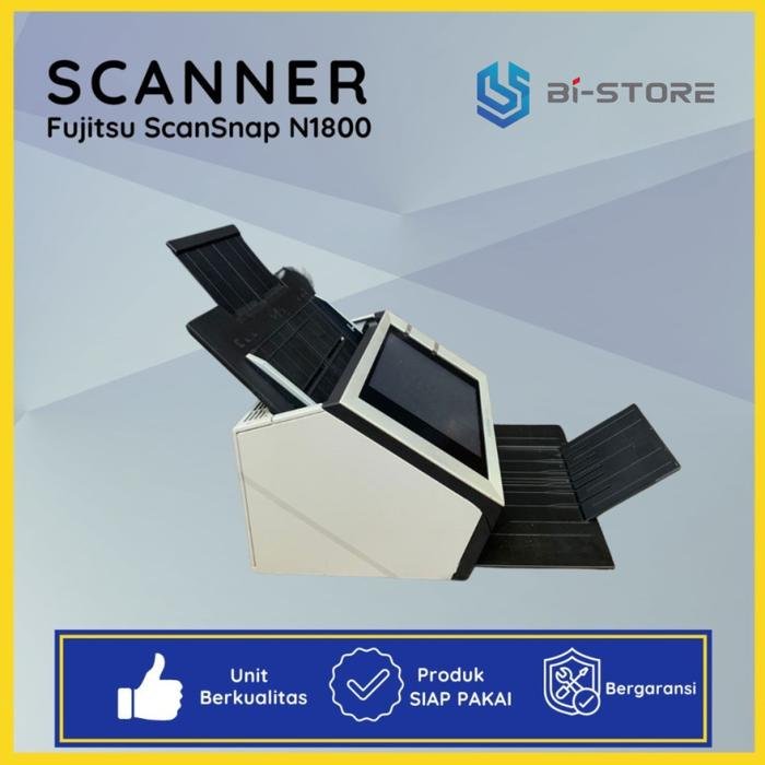 Scanner Folio F4 Fujitsu ScanSnap N1800 – Touch Screen dengan Dukungan Networking - Gambar 3