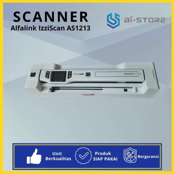 Scanner Portable Alfalink IzziScan AS1213 – Scanner Cepat, Ringkas, dan Praktis Lengkap dengan docking - Gambar 4