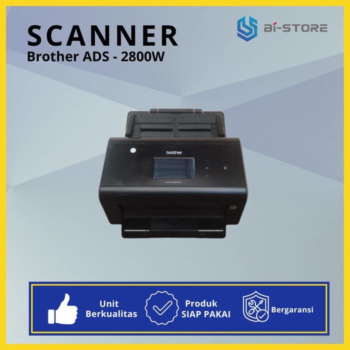 Scanner Folio Brother ADS2800W Bisa Koneksi Wifi Touch Screen Siap Pakai Bergaransi - Gambar 2