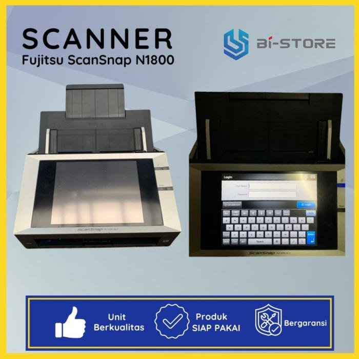 Scanner Folio F4 Fujitsu ScanSnap N1800 – Touch Screen dengan Dukungan Networking - Gambar 2
