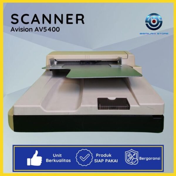 Avision AV5400 Scanner A3 – Flatbed dan ADF 150 Lembar, 50 ppm Resolusi Tinggi - Gambar 3
