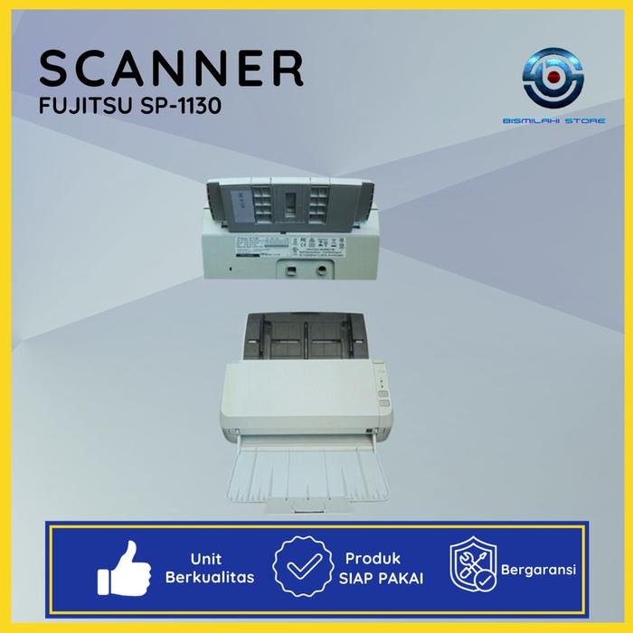 Scanner Folio Fujitsu SP-1130 dengan kecepatan 30 ppm dan ADF 50 lembar