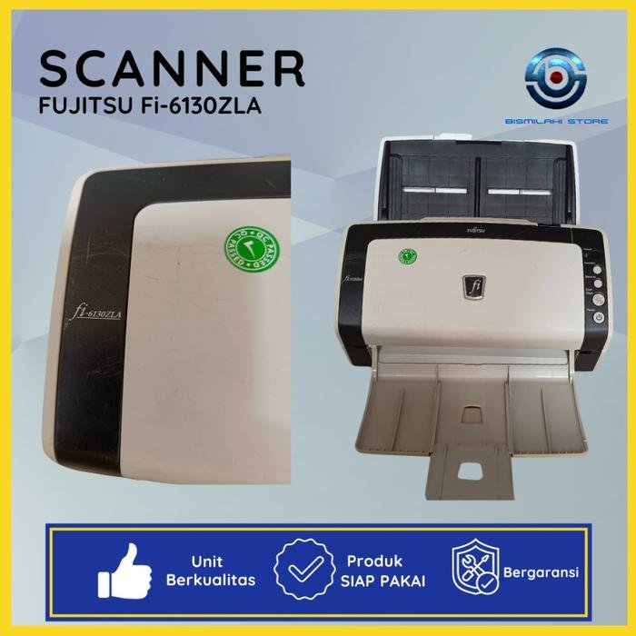 Scanner Folio F4 Fujitsu Fi-6130ZLA – High Speed Duplex Scanner dengan ADF 50 Lembar - Gambar 2