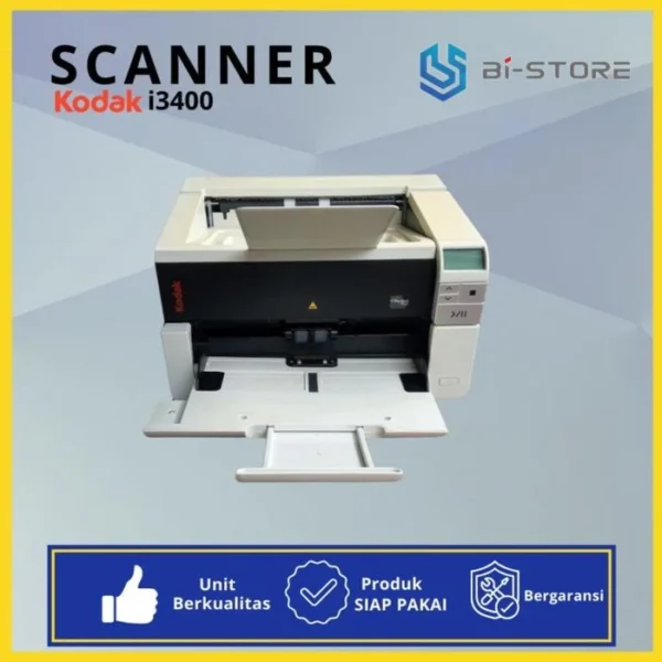 Scanner A3 Kodak i3400 – High Speed Scanner 90 PPM dengan ADF 250 Lembar untuk Volume Tinggi - Gambar 5