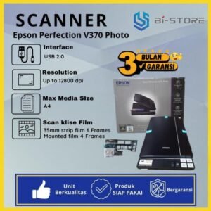 Scanner Klise Epson Perfection V370 Fullset Original