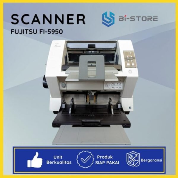 Scanner A3 High Speed Fujitsu Fi-5950 dengan kecepatan 135 ppm