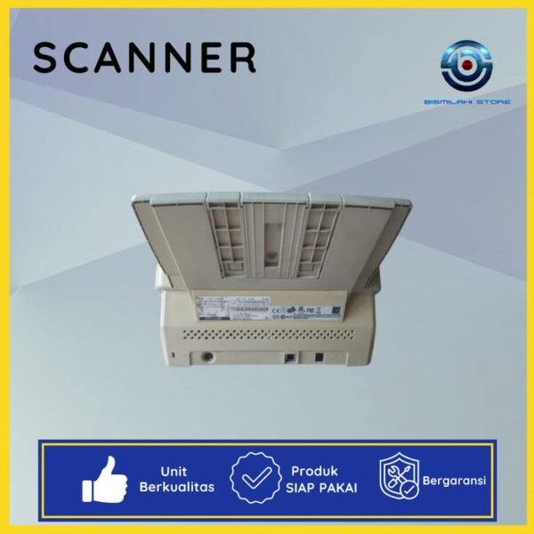 Scanner Fujitsu FI-6130 mendukung ukuran F4 Legal dengan fitur duplex otomatis
