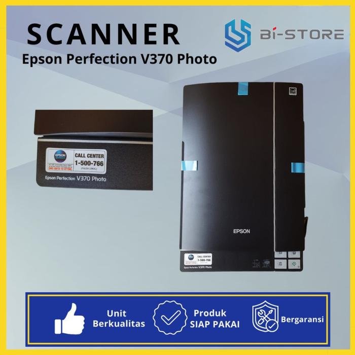 Scanner Klise Epson Perfection V370 Fullset Original