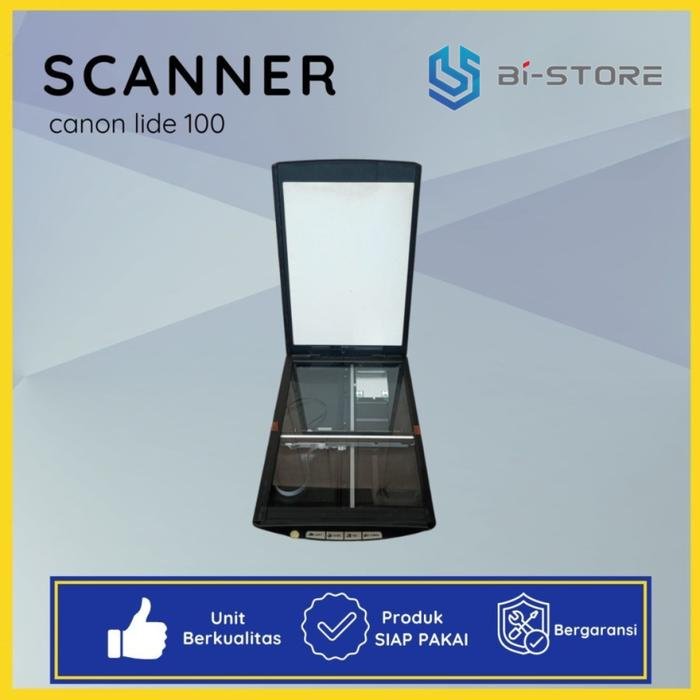 Scanner Canon CanoScan LiDE 100 second fungsi normal siap pakai