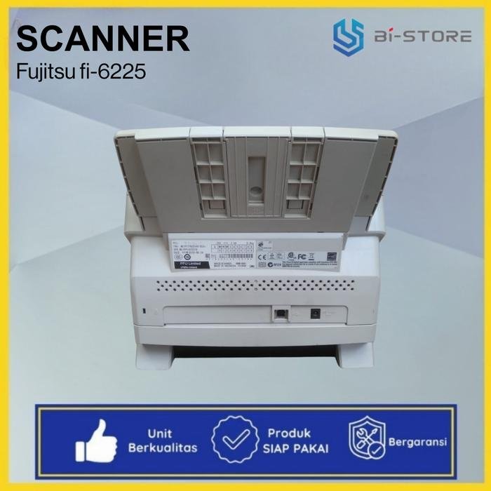 Scanner F4 Fujitsu Fi-6225 dengan ADF dan Flatbed berkecepatan tinggi