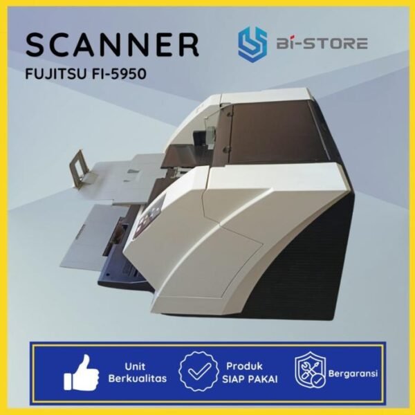 Scanner A3 High Speed Fujitsu Fi-5950 dengan kecepatan 135 ppm