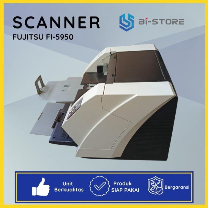 Scanner A3 High Speed Fujitsu Fi-5950 dengan kecepatan 135 ppm