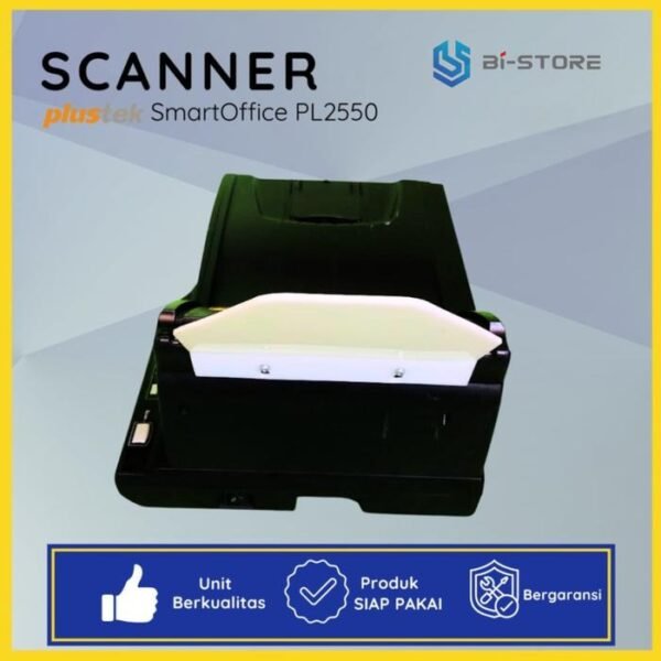 Scanner F4 Plustek SmartOffice PL2550 flatbed dan ADF berkecepatan tinggi untuk dokumen profesional