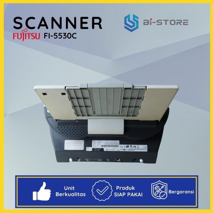 Scanner A3 Fujitsu FI-5530C dengan kecepatan 50 ppm dan fitur duplex otomatis