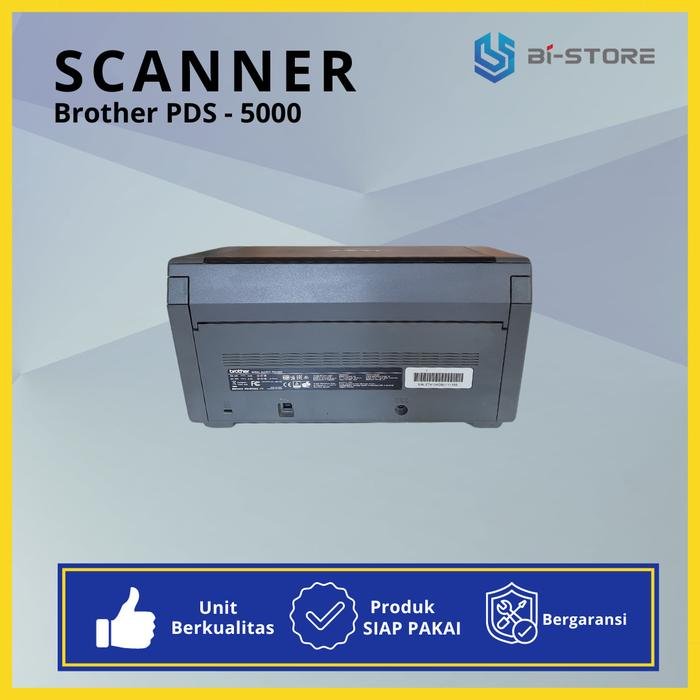 Scanner Brother PDS-5000 High Speed 60 PPM dengan fitur duplex otomatis