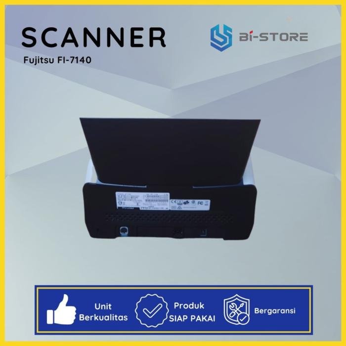 Scanner Fujitsu FI-7140 berkecepatan tinggi dengan dukungan dokumen F4