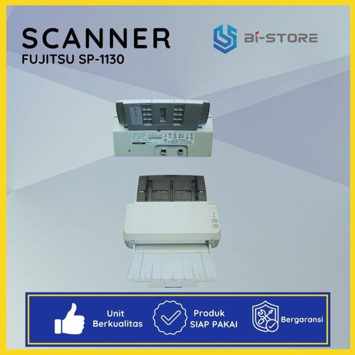 Scanner Fujitsu SP-1130 berkecepatan tinggi dengan dukungan dokumen F4