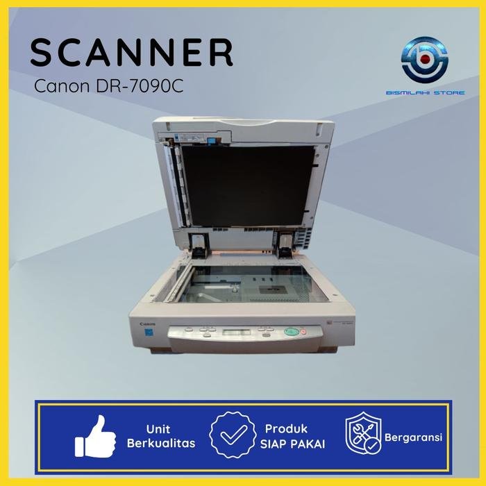 Scanner A3 Canon DR-7090C hanya bisa flatbed hasil tajam
