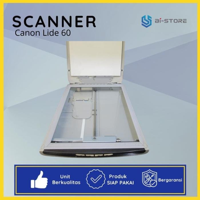 Scanner A4 Canon CanoScan LiDE 60 tipis dan ringan