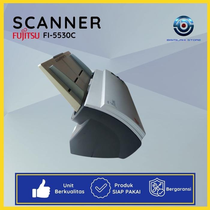 Scanner A3 Fujitsu FI-5530C high speed dengan ADF 100 lembar