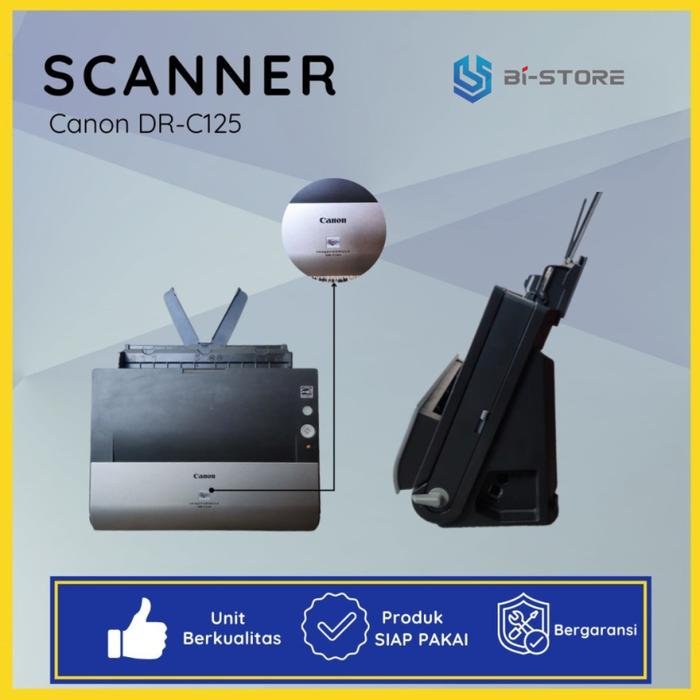 Canon DR-C125 scanner folio ringkas