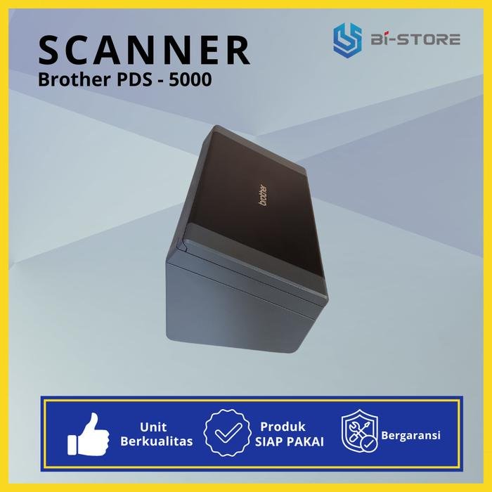 Scanner Brother PDS-5000 High Speed 60 PPM dengan fitur duplex otomatis