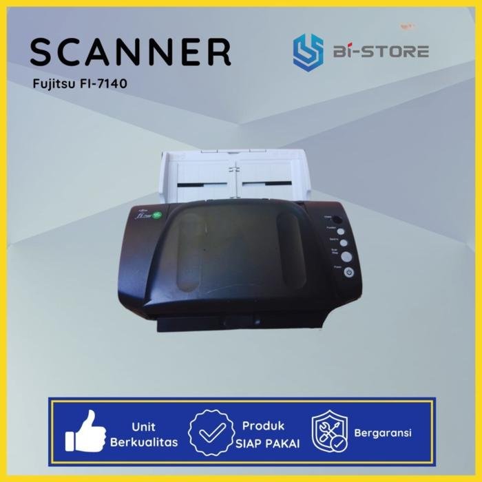 Scanner Fujitsu FI-7140 berkecepatan tinggi dengan dukungan dokumen F4