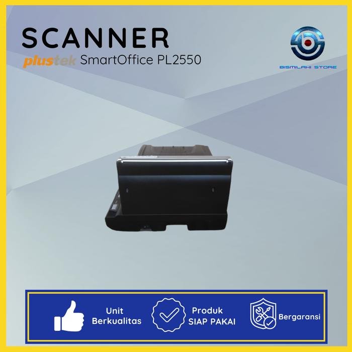 Scanner F4 Plustek SmartOffice PL2550 flatbed dan ADF berkecepatan tinggi untuk dokumen profesional