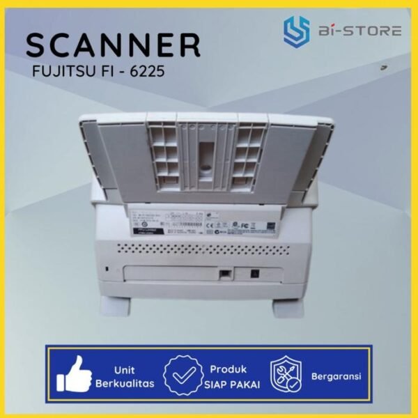Scanner Fujitsu Fi-6225 berkecepatan tinggi dengan fitur duplex dan flatbed