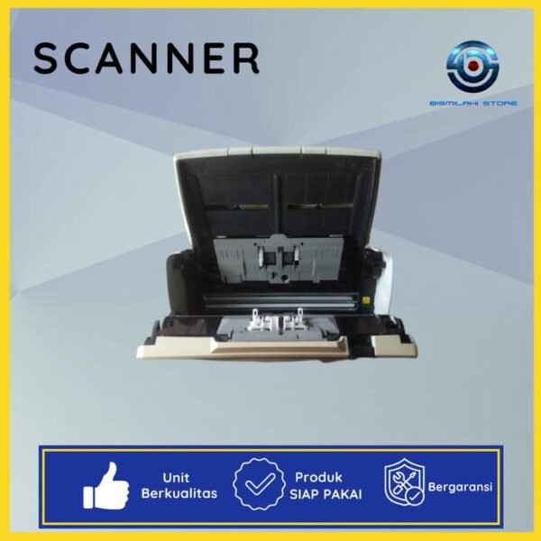 Scanner Fujitsu FI-6130 mendukung ukuran F4 Legal dengan fitur duplex otomatis