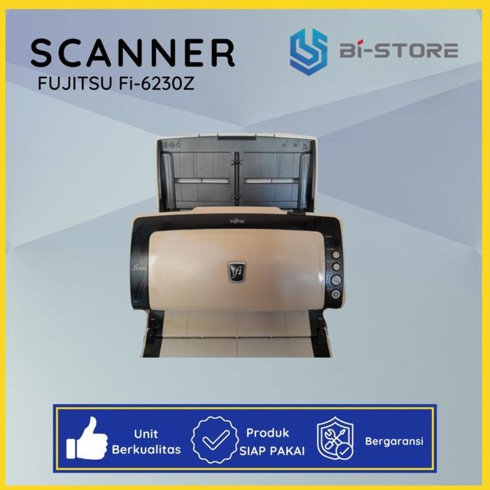 Scanner Fujitsu Fi-6230Z berkecepatan tinggi dengan ADF dan Flatbed