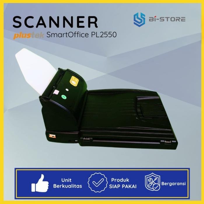 Scanner F4 Plustek SmartOffice PL2550 flatbed dan ADF berkecepatan tinggi untuk dokumen profesional