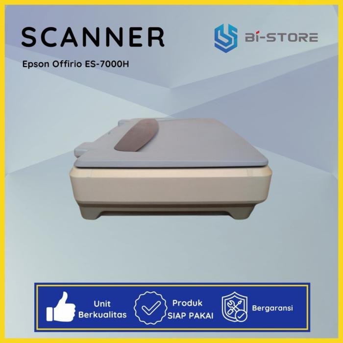Scanner Epson Offirio ES-7000H berkecepatan tinggi mendukung ukuran A3 dengan hasil tajam dan presisi