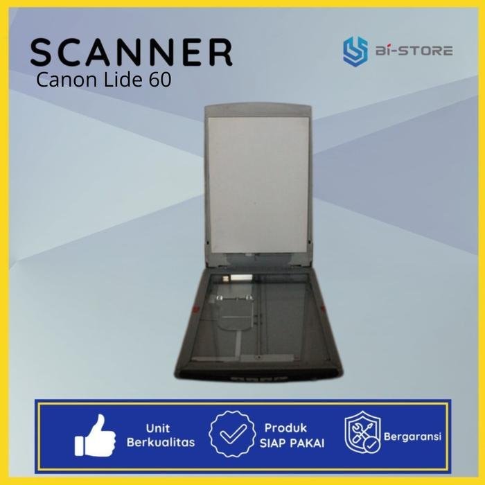 Scanner A4 Canon CanoScan LiDE 60 tipis dan ringan