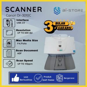 Canon DR-3010C scanner folio dengan tray input custom