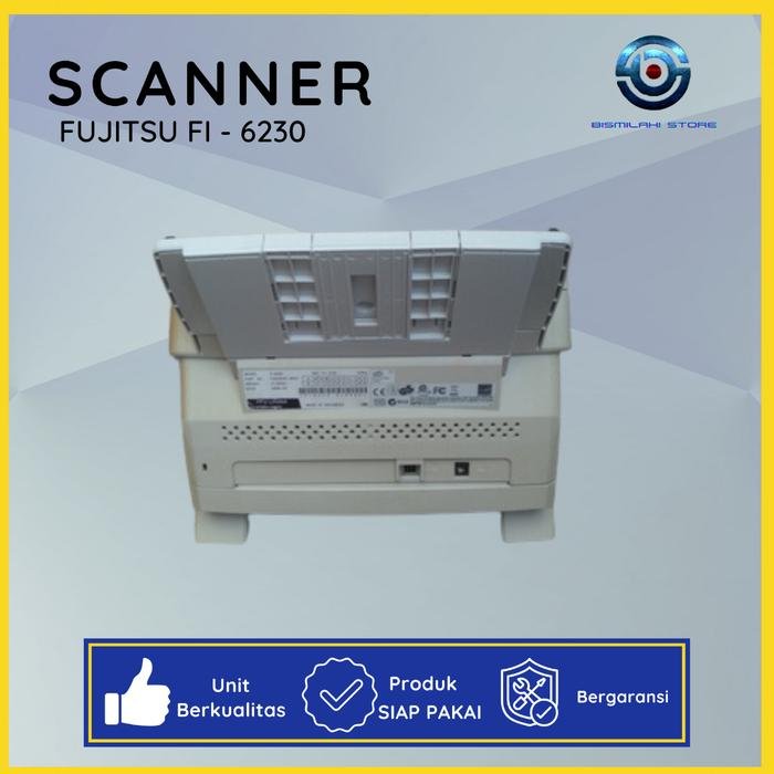 Scanner F4 Fujitsu Fi-6230 berkecepatan tinggi dengan ADF dan flatbed