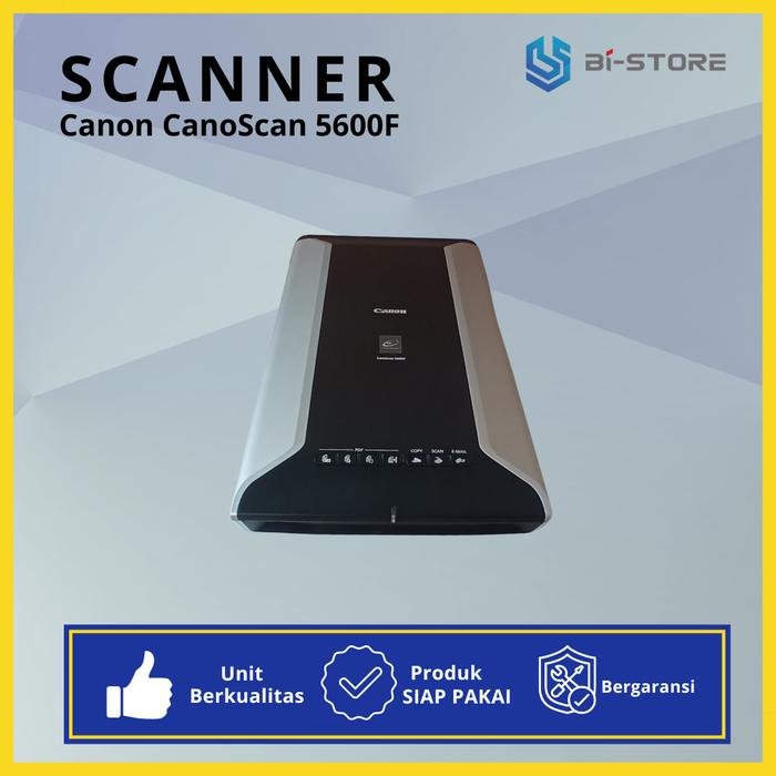 Dapatkan Canon CanoScan 5600F scanner klise fullset belum dipakai dengan resolusi 4800 x 9600 dpi. Mendukung film & slide 35mm, hasil tajam dan warna alami.