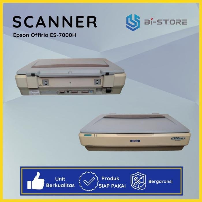 Scanner Epson Offirio ES-7000H berkecepatan tinggi mendukung ukuran A3 dengan hasil tajam dan presisi