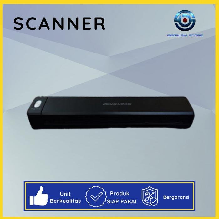 Scanner F4 Portable Fujitsu ScanSnap IX100 dengan koneksi Wi-Fi dan USB
