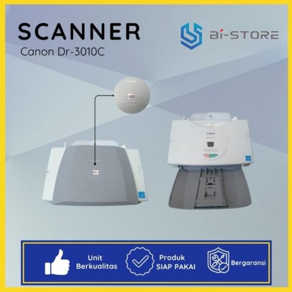 Canon DR-3010C scanner folio dengan tray input custom