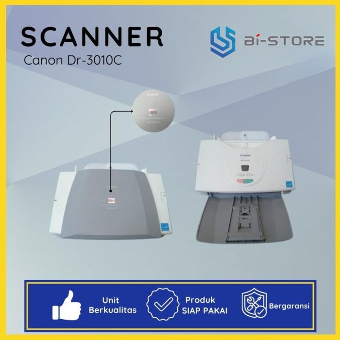 Canon DR-3010C scanner folio dengan tray input custom