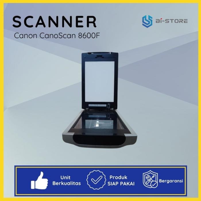 Canon CanoScan 8600F unit second fungsi normal hasil scan bagus