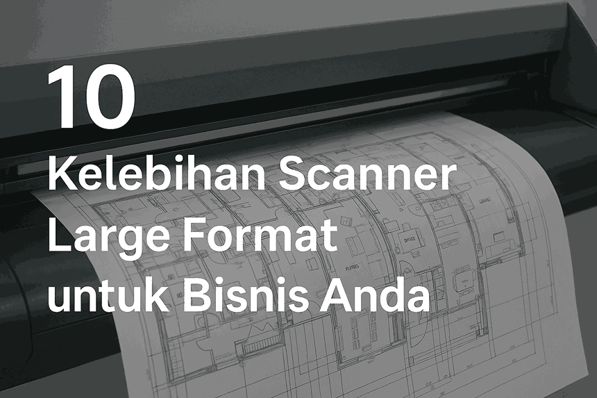 Scanner Large Format untuk Dokumen Arsitektur dan Blueprint