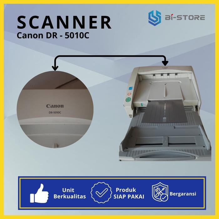 Scanner A3 Canon DR-5010C kecepatan 50 ppm fungsi normal