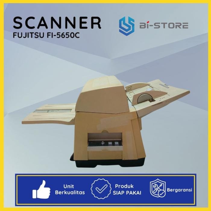 Scanner A3 Fujitsu Fi-5650C berkecepatan 55 ppm dalam kondisi normal