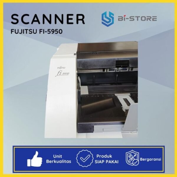 Scanner A3 High Speed Fujitsu Fi-5950 dengan kecepatan 135 ppm