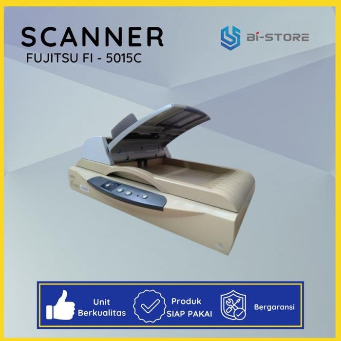 Scanner Fujitsu Fi-5015C dengan tray modifikasi F4 siap pakai dan support Windows 10