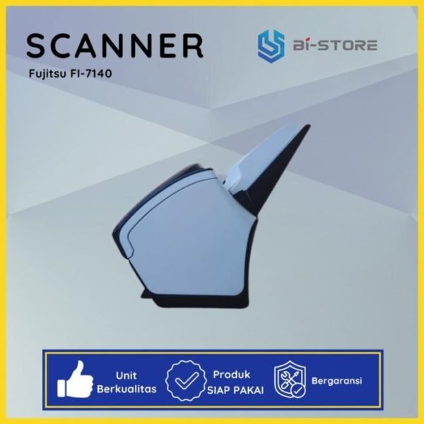 Scanner Fujitsu FI-7140 berkecepatan tinggi dengan dukungan dokumen F4