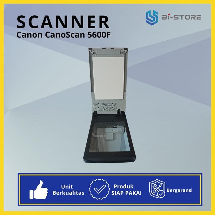Dapatkan Canon CanoScan 5600F scanner klise fullset belum dipakai dengan resolusi 4800 x 9600 dpi. Mendukung film & slide 35mm, hasil tajam dan warna alami.
